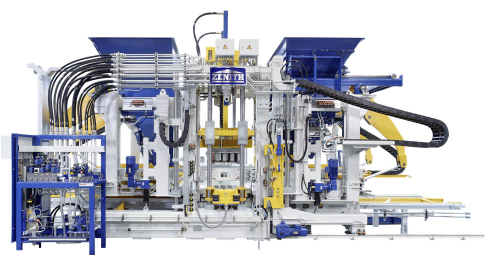 O auge da tecnologia de bloco de palete único de engenharia alemã